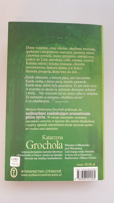 Zielone drzwi Katarzyna Grochola