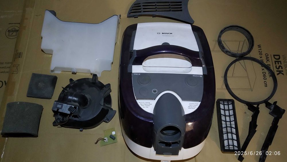 Запчастини, миючого пилососа Bosch