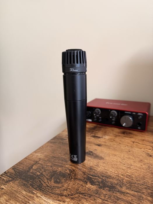 Microfones para instrumentos behringer, t.bone , superlux
