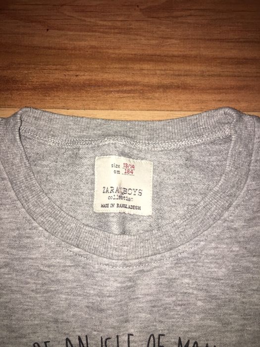 Bluza siwa zara