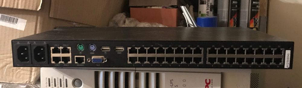 КВМ IP KVM APC KVM2132P 32 порта