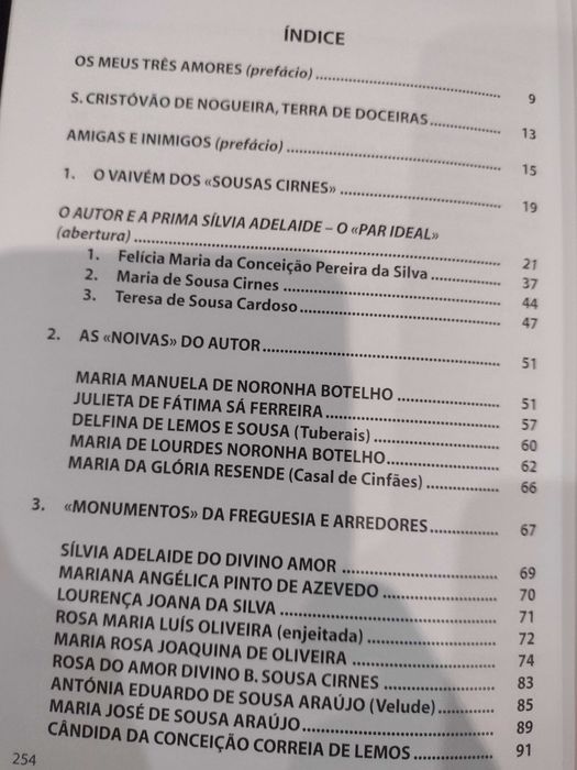 S. Cristóvão de Nogueira (Cinfães) Vol,8 Linhagens, Famílias etc