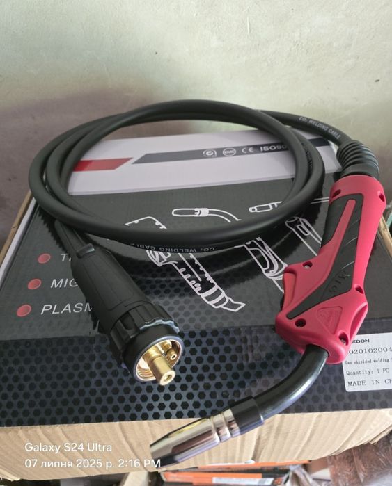 Пальник Зварювальний рукав МВ-15 / МВ-24 / МВ-36 , З клапаном