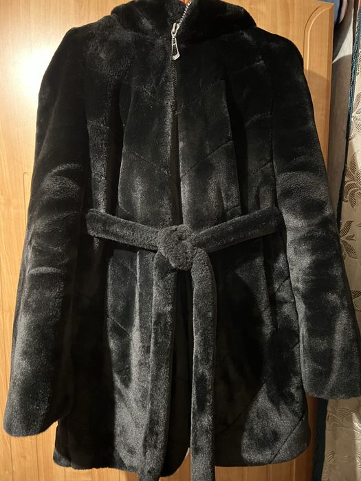 Еко шуба тепла та гарна