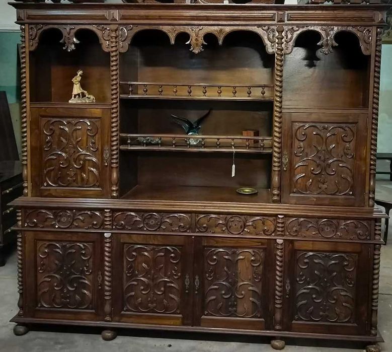 Sala de Jantar Rústica em Madeira Maçica