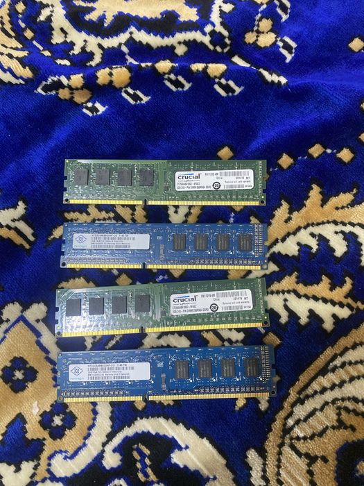 DDR3 8GB (4×2GB) 1333 MHz оперативка для ПК