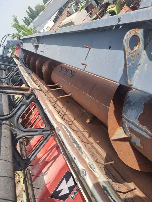 Жатка 6.7 massey ferguson 7260, laverda