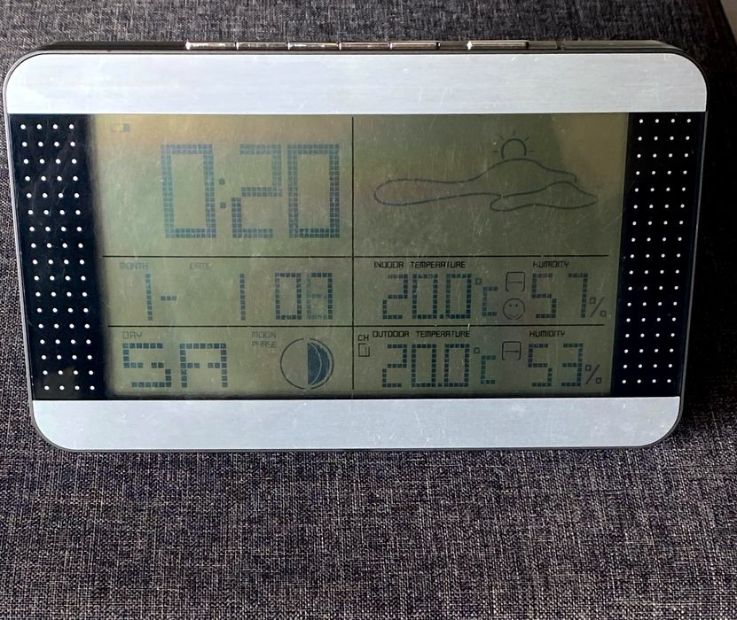 Estações meteorológicas e mais na descrição