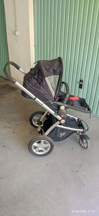 Carrinho de Bebê Zippy + Monocoque + Ovo