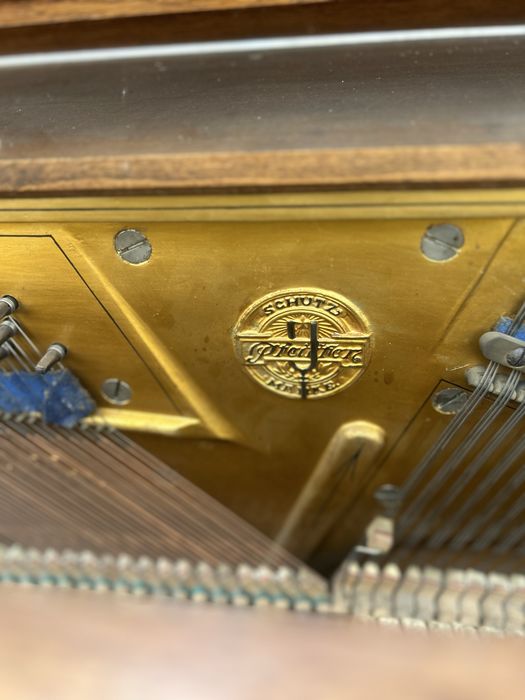 Zabytkowe Pianino Premium Carl A. Pfeiffer (1906 r.) – Sprawne, Rama Pancerna