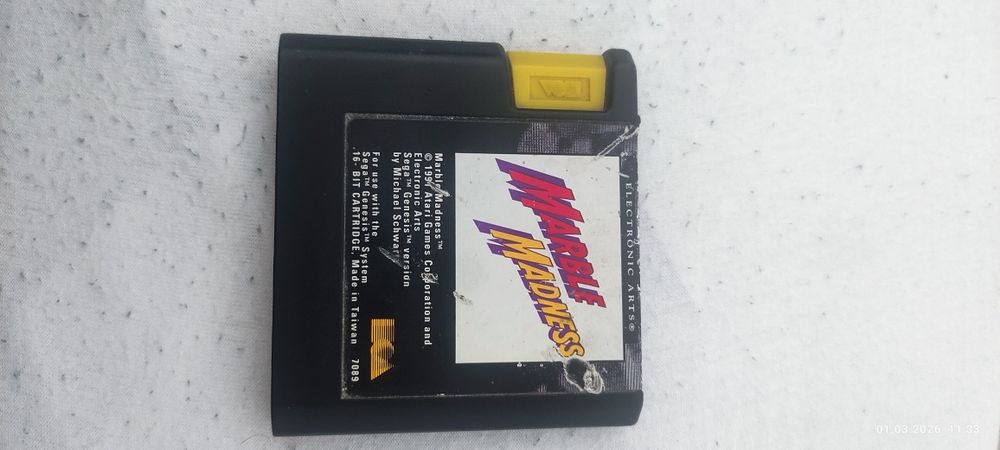 Marble Madness Sega Genesis Original EA