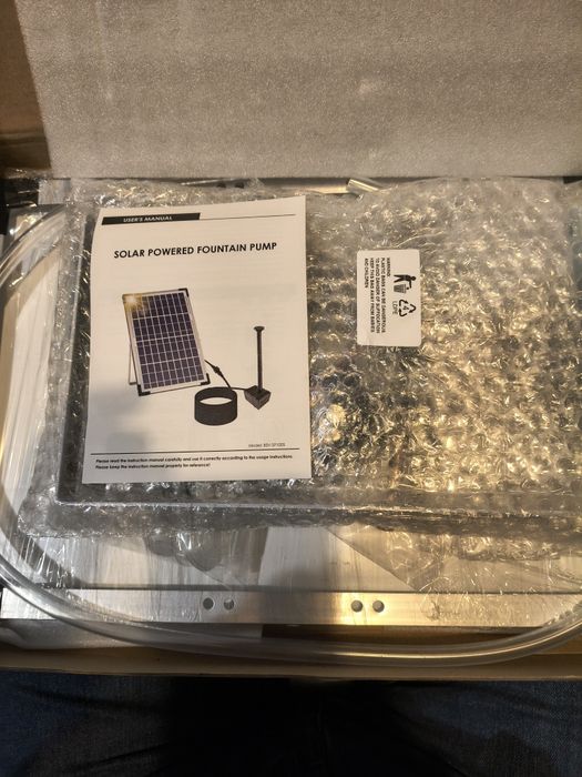 Solarna fontanna model bsv sp100s