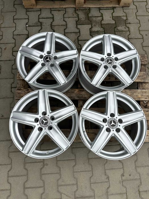 5x112 7,5jx17 et35 Mercedes 17" komplet ładne
