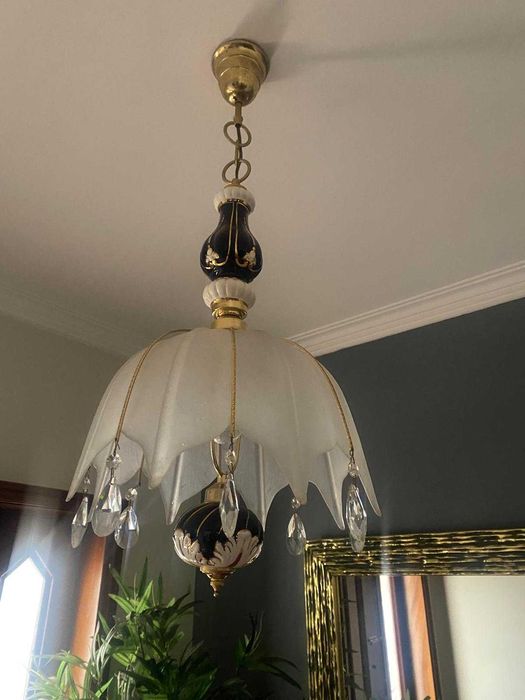 Candeeiro de teto vintage