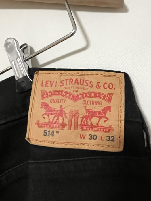 Spodnie levis strauss czarne jeansy W30 L32