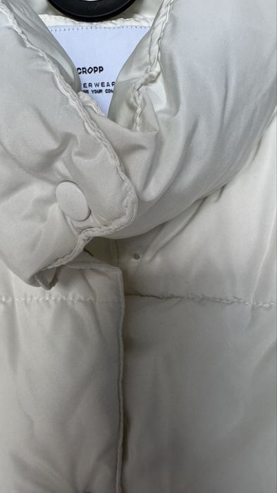 Kurtka biała pikowana