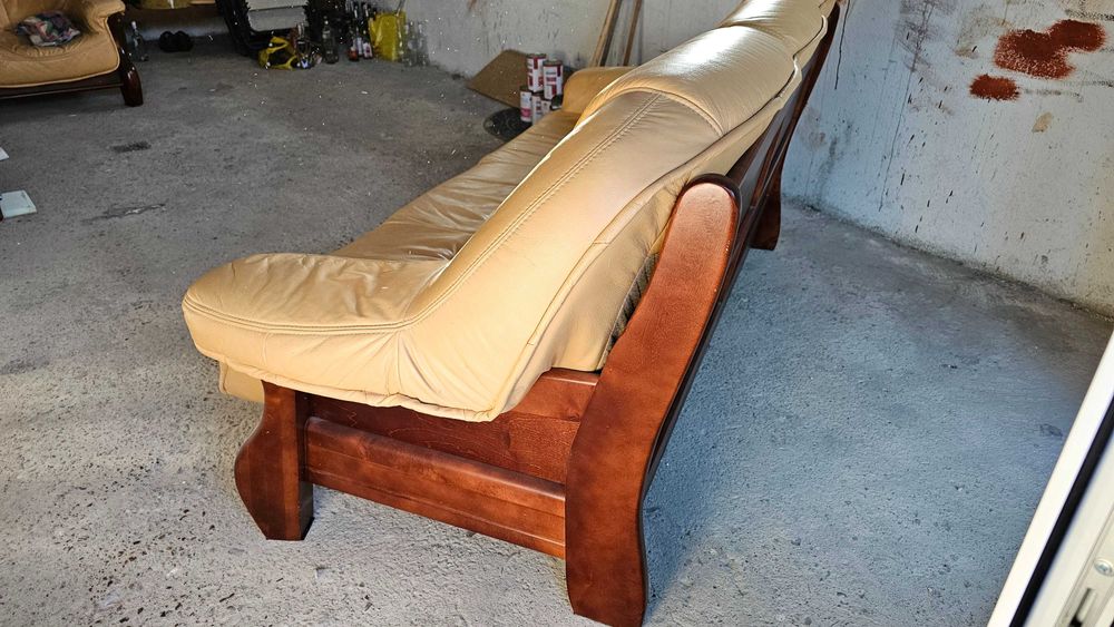 Zestaw wypoczynkowy sofa+ fotel
