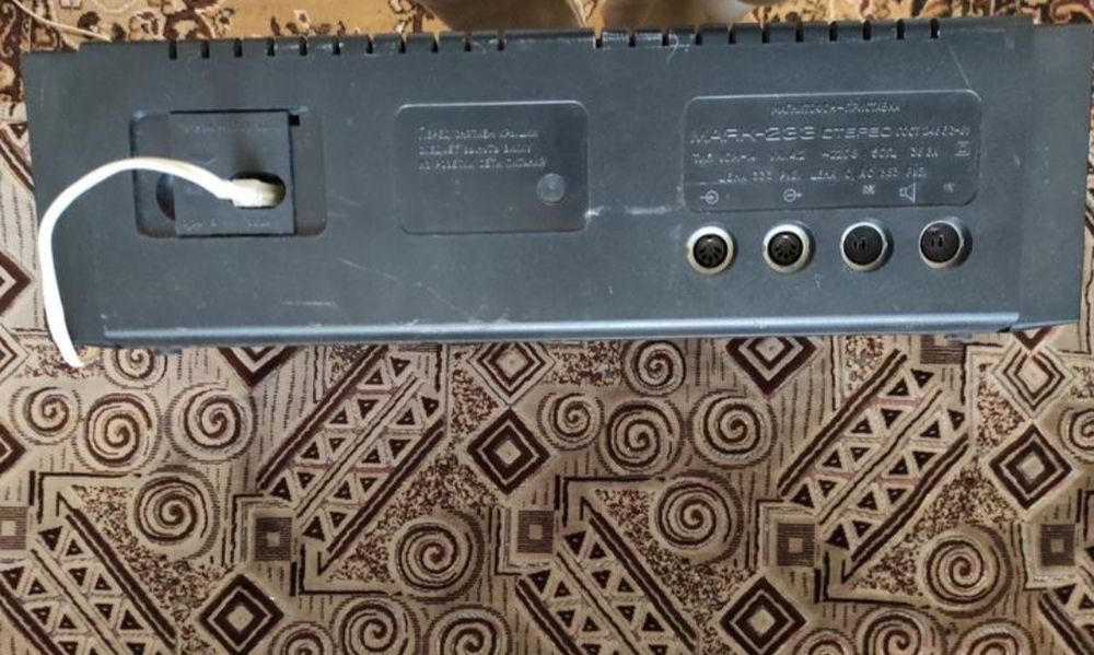 Магнитофон приставка Маяк - 233 стерео. СССР Рабочий.
