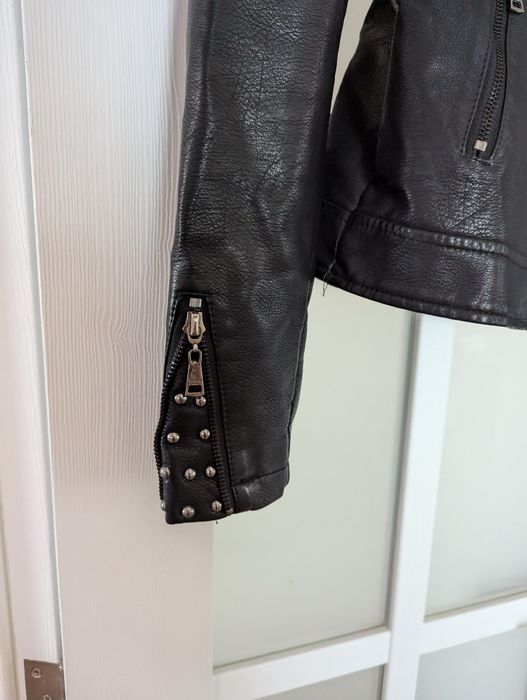 Куртка косуха з еко-шкіри