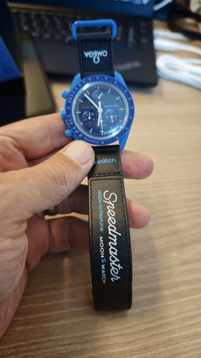 Swatch x Omega MoonSwatch – Mission to Neptune | Muito Bom Estado