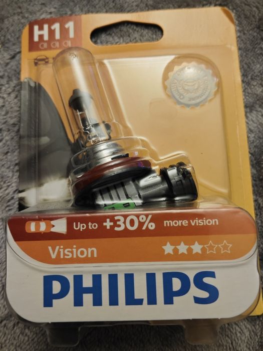 Nowa oryginalna żarówka Philips H11