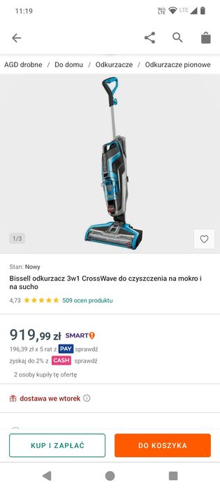Odkurzacz pionowy