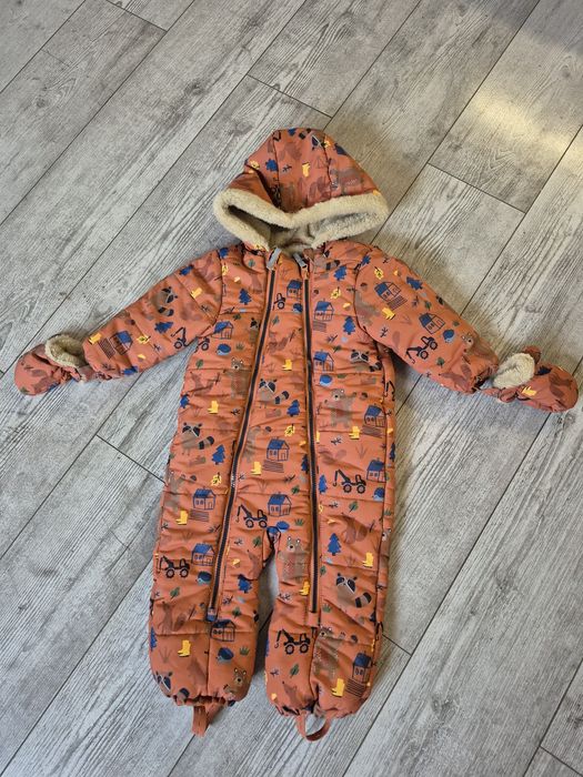 Kombinezon zimowy dla chłopca, rozmiar 86