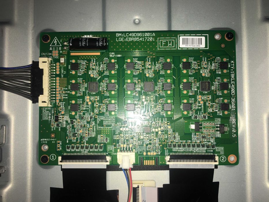 49SM9000 LC49D961001A EBR85417201 EAX67703101 LGSBWAC92 подсветка LVDS
