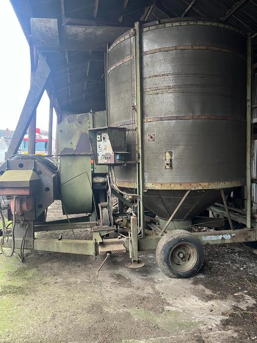 Suszarnia do zboża kukurydzy Allied Mecmar Bental Simplex na gaz  olej opalowy 14 Ton