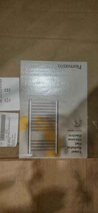 2 grzejniki scienne srebrne