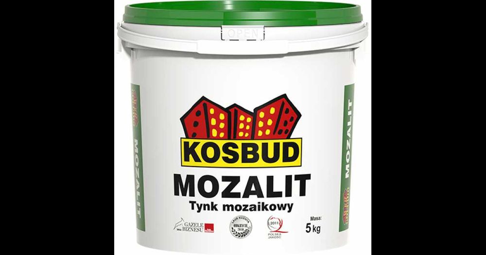 Штукатурка мозаїчна камешкова акрилова, KOSBUD MOZALIT TM/NTM/EX