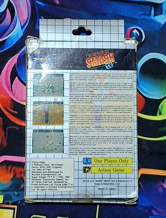 Super Smash T.V. Sega Game Gear