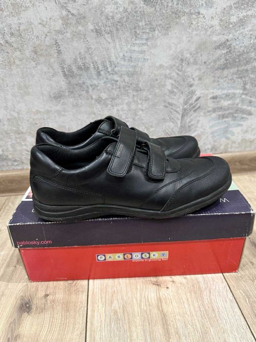 Шкіряні туфлі-кросівки для хлопчика фірми Pablosky р 40