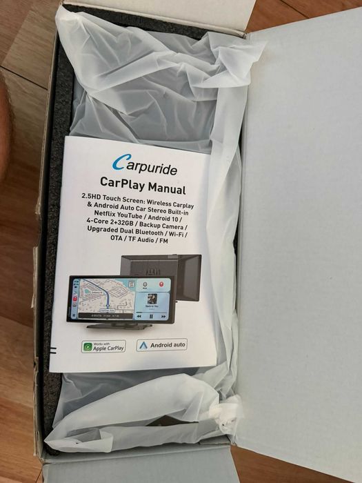 Carpuride 125P + KAMERA COFANIA – CarPlay / Android Auto