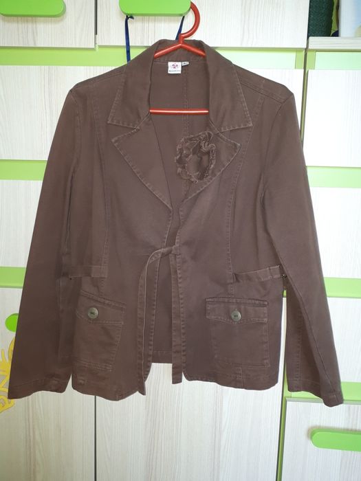 Marynarka ciążowa L brązowa