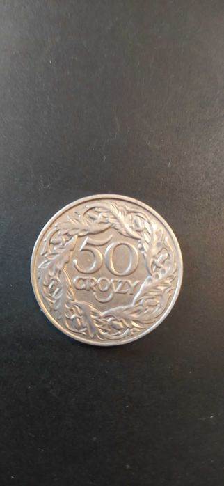 50 groszy z 1923 r przedwojenne