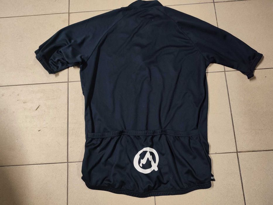 T-shirt Berg para bicicleta preta xl