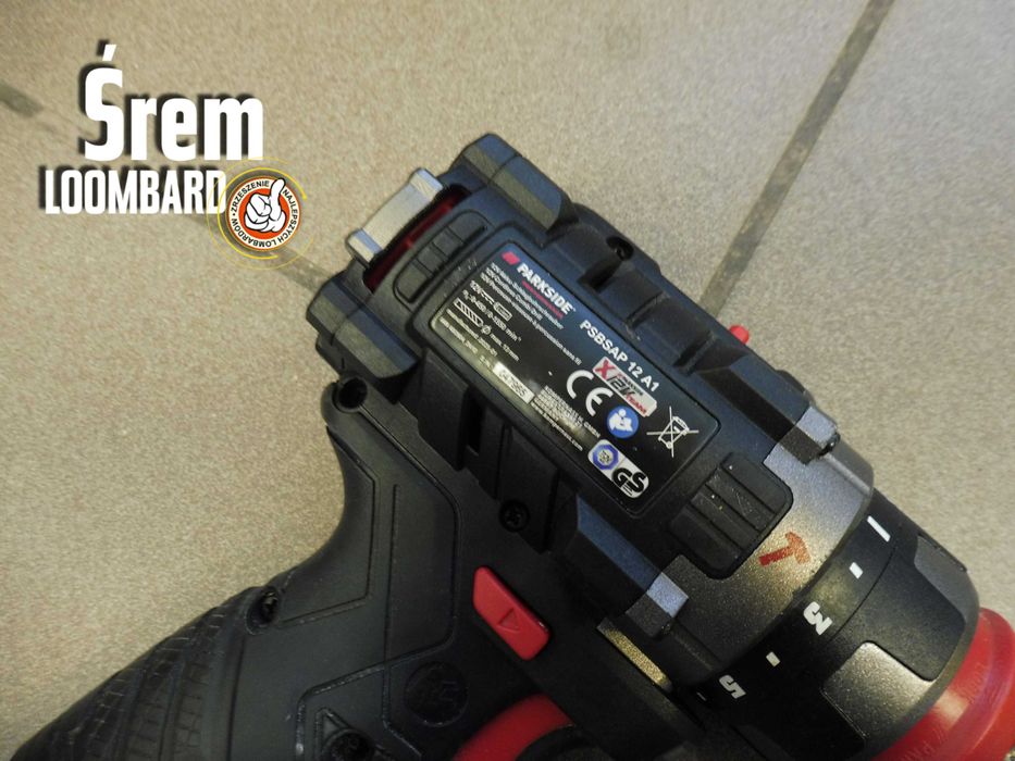 Wkrętarka Parkside PBSPA 12 C3, 2 Aku, Ład, Walizka, Bdb Stan!