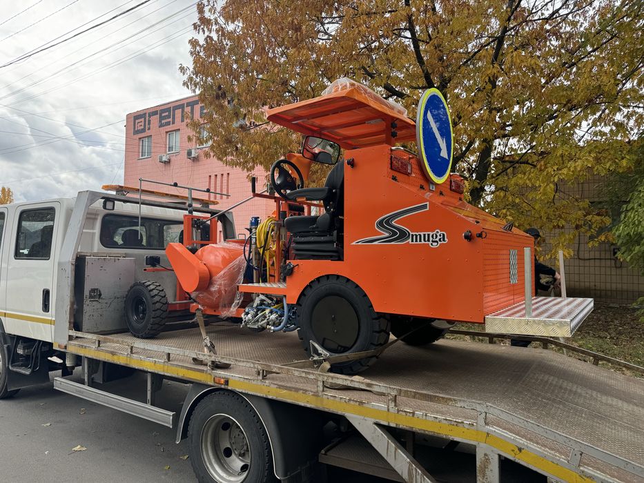 Самохідна машина для фарби ( hoffman graco)