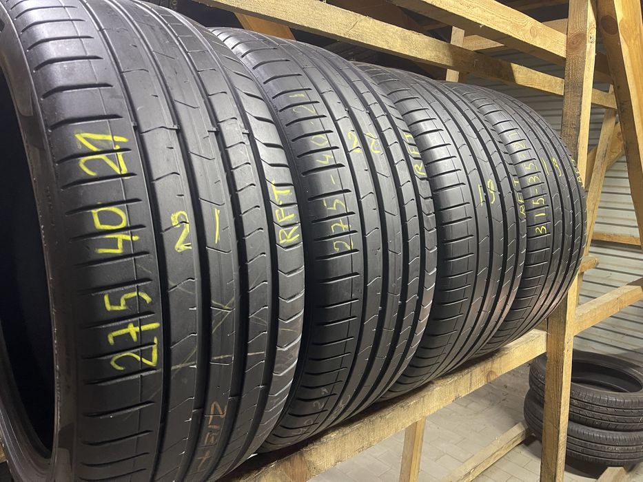 Комплект літо 275/40R21 315/35R21 PIRELLI Pzero PZ4 RFT 4шт