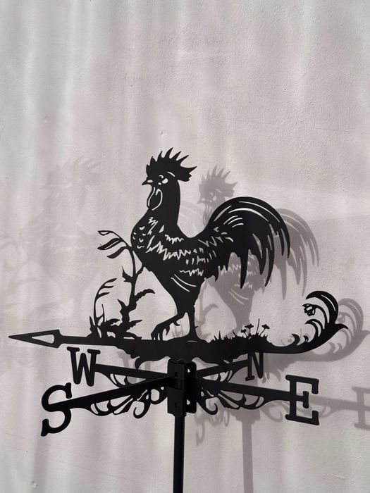 Kogut na dach ozdoba wskazuje kierunek wiatru NOWY malowany proszkowo