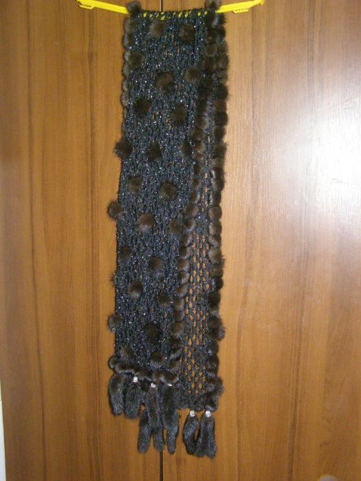 Шарф меховой норка