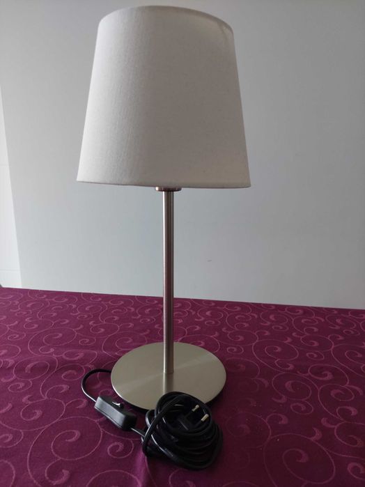 Candeeiro  com base inox