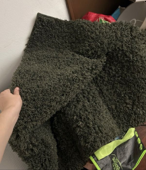 Carpete verde ikea