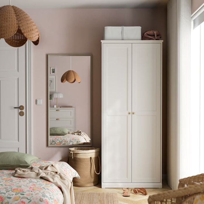 Roupeiro IKEA  – 2 Portas | Branco/Bege | Novo e Embalado