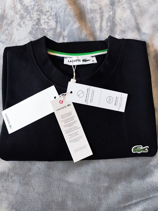 Bluza Lacoste męska czarna rozmiar M nowa z metkami.