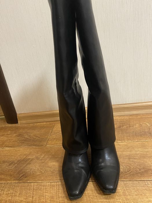 Продам сапоги трубы чоботи труби иммитация брюк