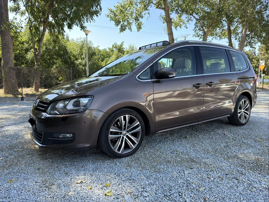 VW Sharan 2.0 TDI 170km DSG , 7-miejscowy ,WEBASTO, Panorama, Salon Polska