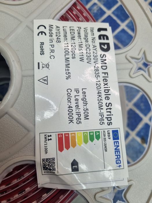 Fita led 220v  4000k