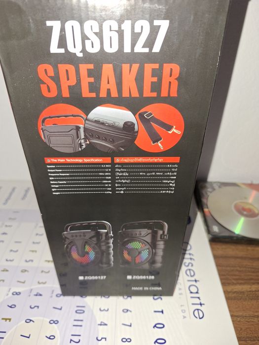 Coluna de som nova Bluetooth